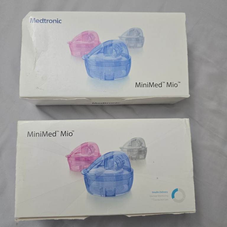 2x Medtronics Minimed Mio infusion set