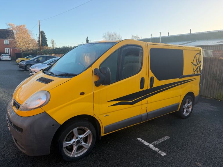 2006 Vauxhall Vivaro camper day van 