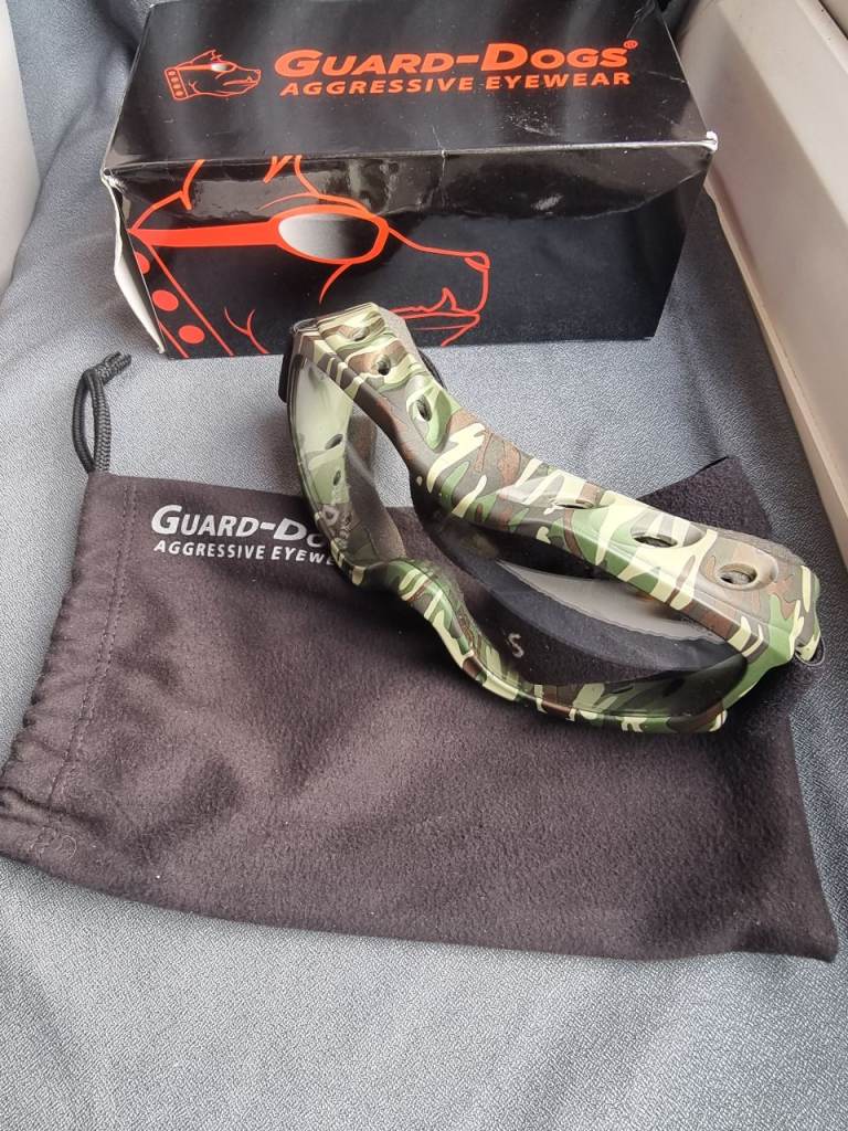 Guard-Dogs Evader II OTG Goggles. Ballistic eye pro for motorbike/mountainbike/Airsoft/paintball etc