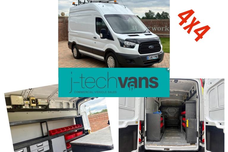 2017 Ford Transit 2.0 TDCi 170ps AWD L2 H3  Mwb Van *** 4X4 *** Workshop Van ***  PANEL VAN Diese...