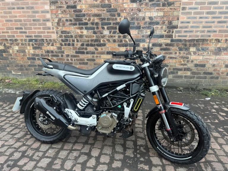 Husqvarna Svartpilen 125, 2022, low miles, delivery, finance, Euro 5