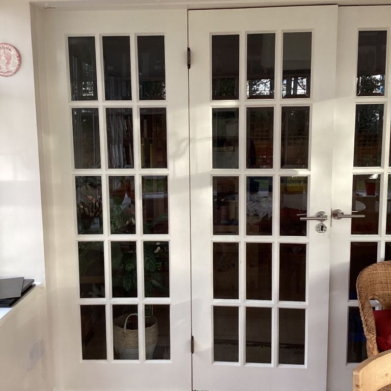 Three French windows/doors