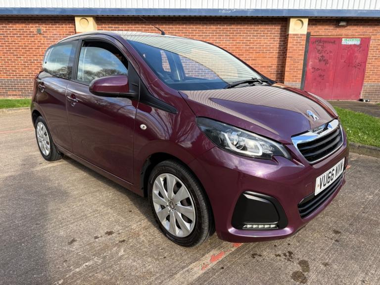2016 Peugeot 108 1.0 Active 5dr HATCHBACK Petrol Manual