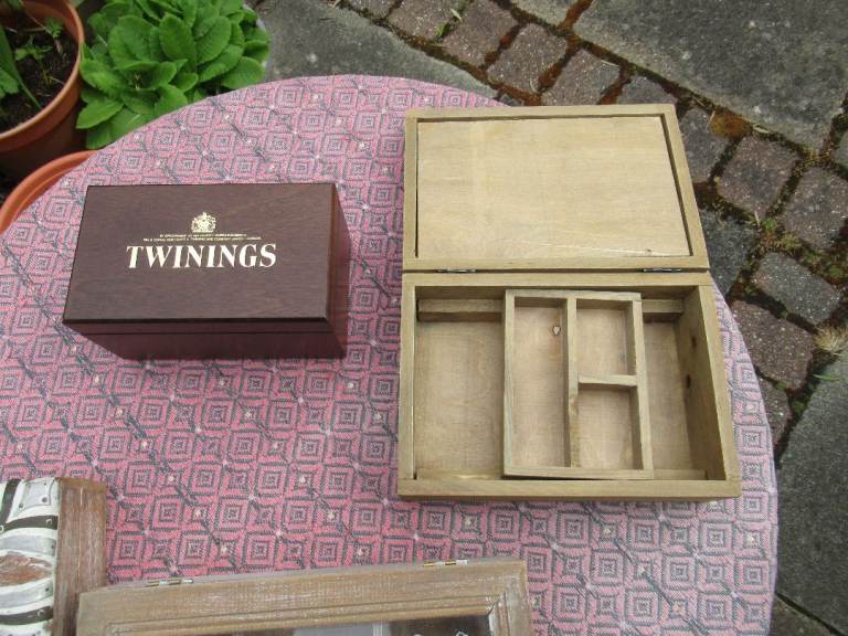 Wooden trinket /display boxes