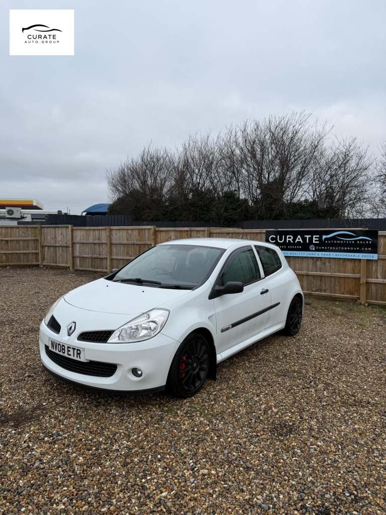 2008 Renault Clio 2.0 VVT Renaultsport Cup Hatchback 3dr Petrol Manual (199 g/km, 197 bhp) Hatchb...