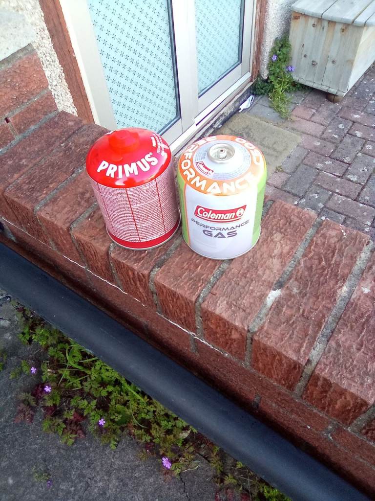 Primus and Coleman Camping Gas Canisters – NEW