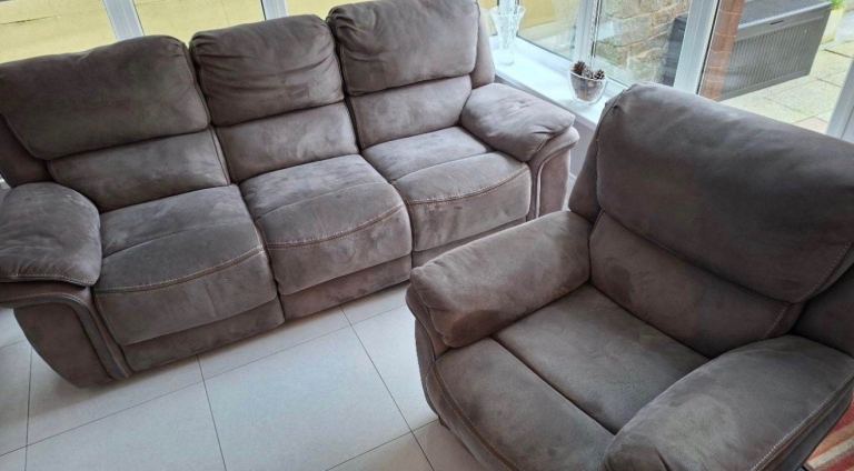 3+1+1 Recliner Sofa 