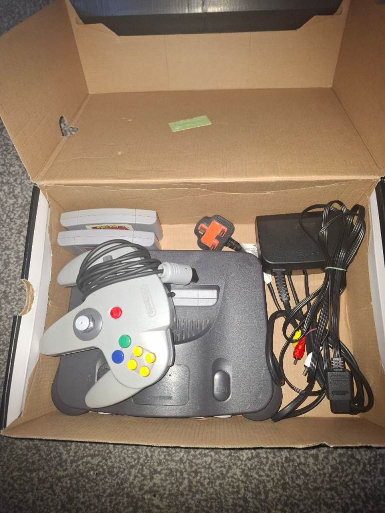 Nintendo N64 Console - Grey, Good Working Order