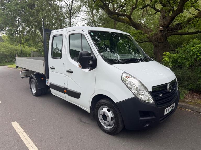 2017 Vauxhall Movano 2.3 CDTI BiTurbo H1 Chassis Crew Cab 145ps CHASSIS CAB DIESEL Manual