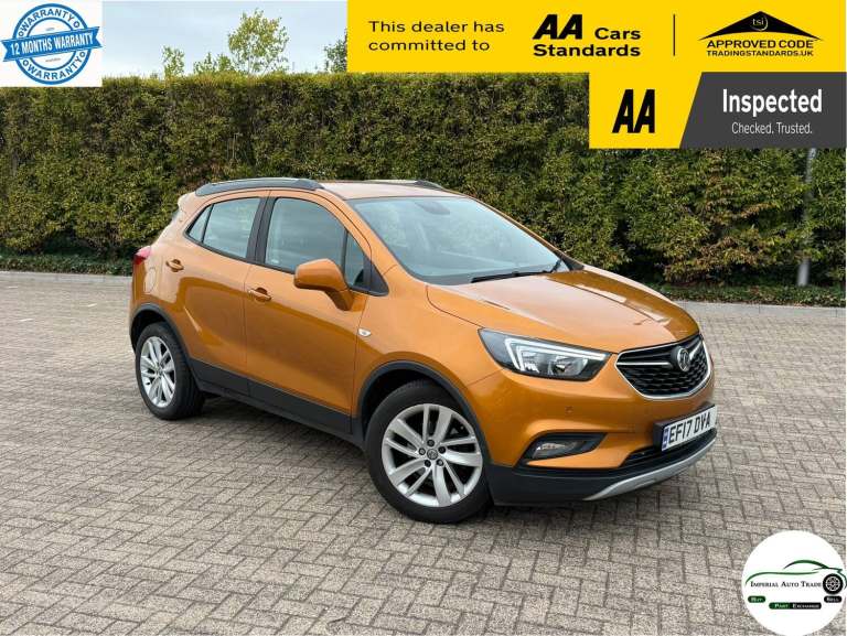 2017 Vauxhall Mokka X 1.4i Turbo Active SUV 5dr Petrol Auto Euro 6 (140 ps)