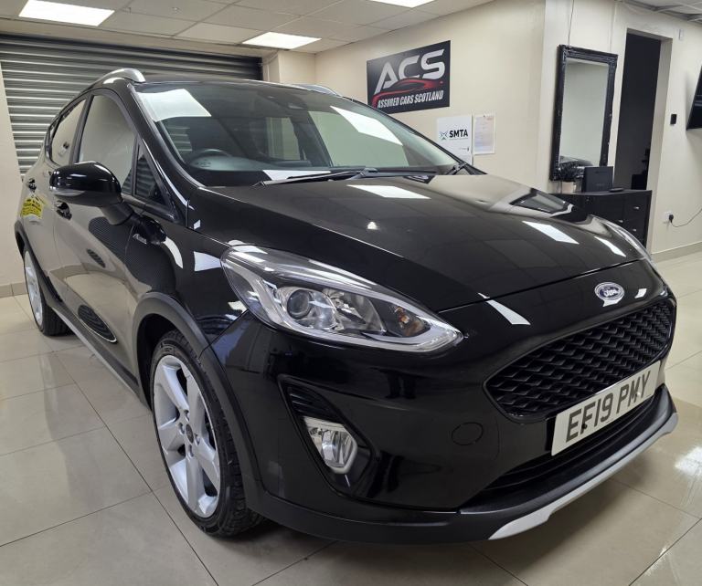 FORD FIESTA 1.0 T EcoBoost Active X Black Manual Petrol WARRANTY 12 MONTHS MOT