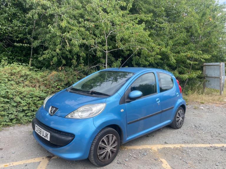 PEUGEOT 107 1.0 URBAN 58 REG BLUE 5 DOOR MOT OCTOBER 26TH 2026 TAX £20 LOW INSURANCE 60+MPG