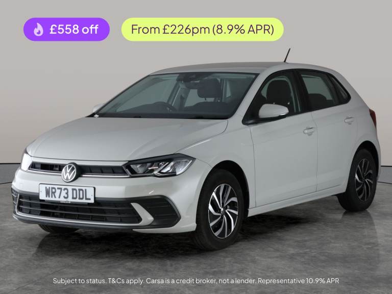 2023 Volkswagen Polo 1.0 TSI Life Hatchback 5dr Petrol Manual Euro 6 (s/s) (95 ps) - BLUETOOTH - ...