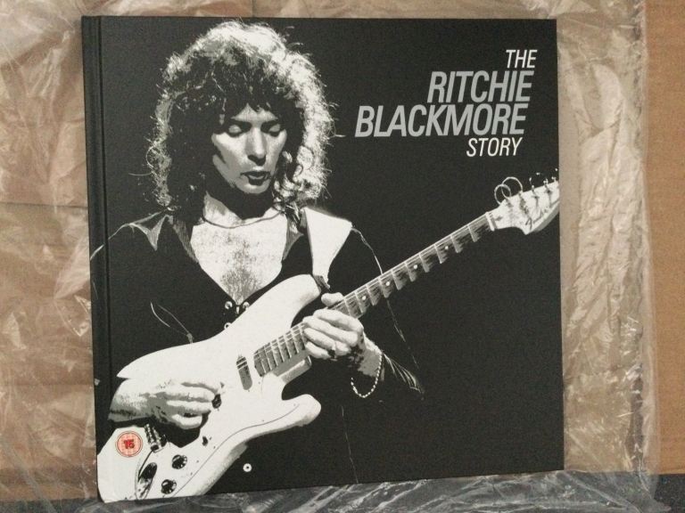 Giant Ritchie Blackmore story, Book, with 2 dvds and 2 cd Rainbow live in Japan 84, RARE , MINT  