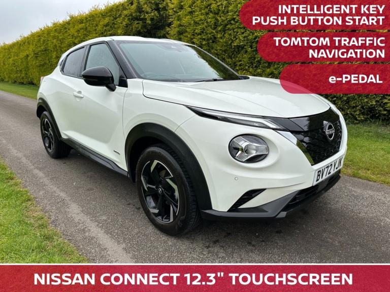 2022 Nissan Juke 1.6 Hybrid N-Connecta 5dr Auto HATCHBACK Petrol/Electric Hybrid Automatic