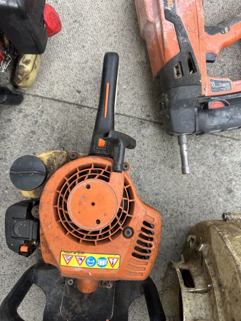 Job lot tools in need of service and repair 