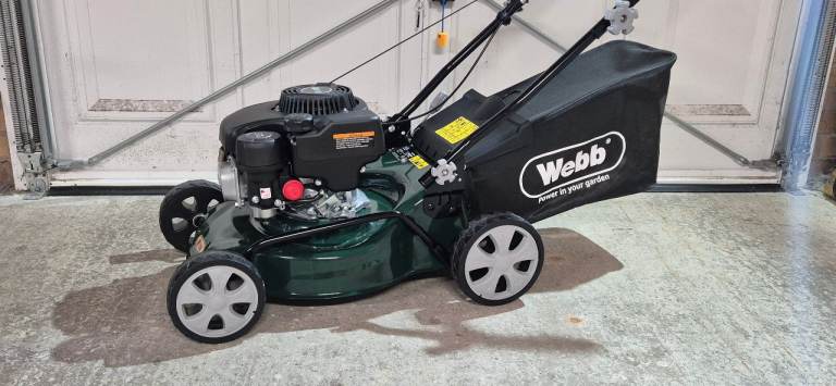 Webb Petrol Lawnmower 