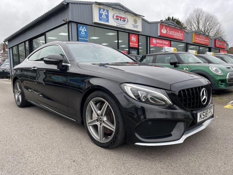 2018 Mercedes-Benz C Class 2.1 C250d AMG Line (Premium Plus) G-Tronic+ Euro 6 (s/s) 2dr COUPE Die...