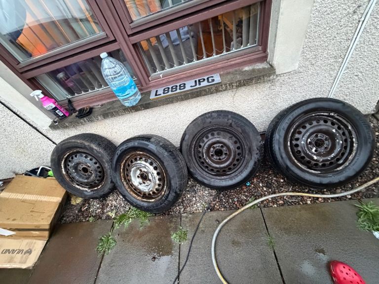 Transit connect steel wheels 