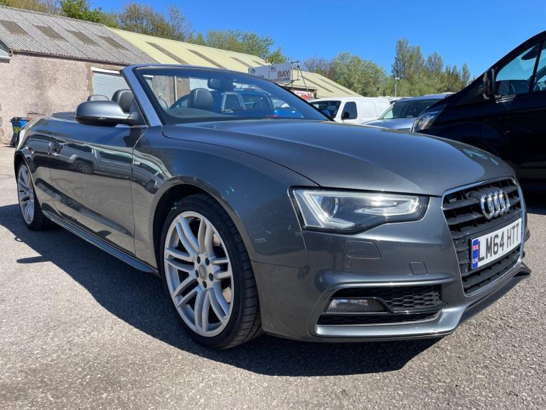 2014 AUDI A5 2.0 TDI S-LINE SE CABRIOLET - AUTOMATIC - PX/FINANCE POSS