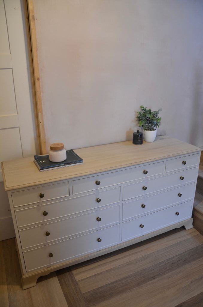 Newly refurbished Bradley large chest of drawers. 
