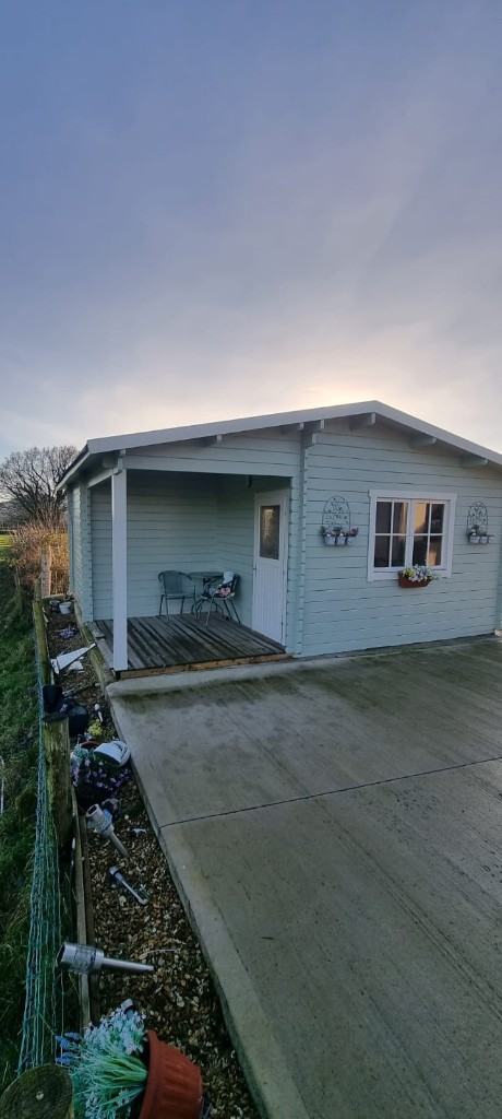 Timber cabin "ALEX" 44 6x6m - finance available