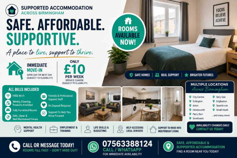 Rooms to Rent - Free - Benefits Only