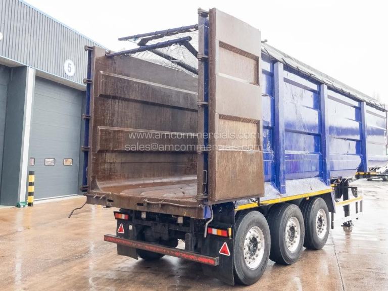 SWAN ST338 80ydÂ³ SCRAP TIPPER TRAILER 