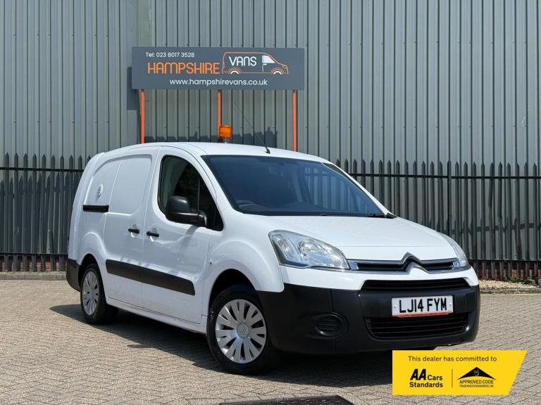 2014 Citroen Berlingo 1.6 HDi 750 LX Panel Van 6dr Diesel Manual L2 (153 g/km, 90 bhp) Specialist...