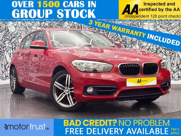 2016 BMW 1 Series 118d Sport 5dr Step Auto HATCHBACK DIESEL Automatic
