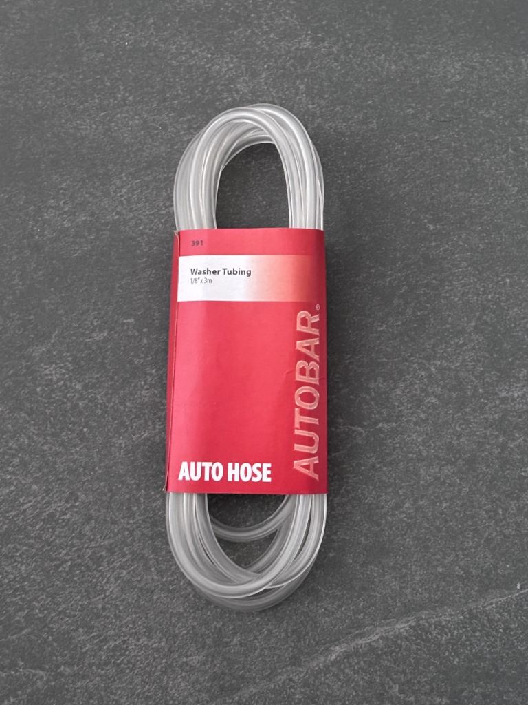 Washer Tubing 1/8” x 3m