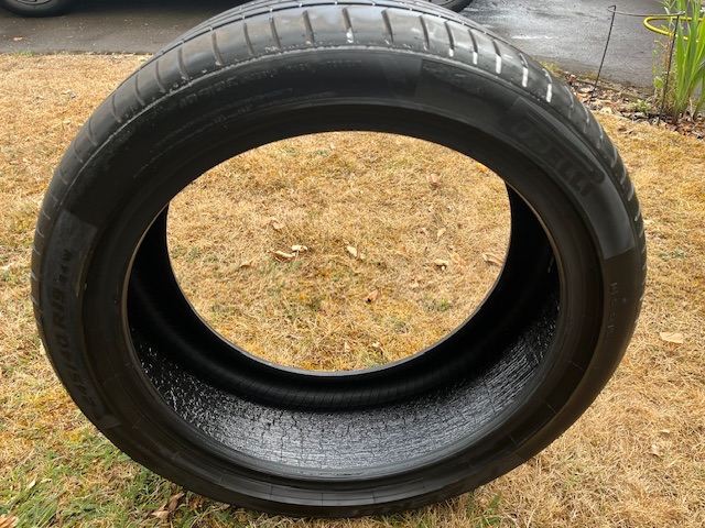 4 used tyres in good condition. 245/40/R19 94W Pirelli P Zero