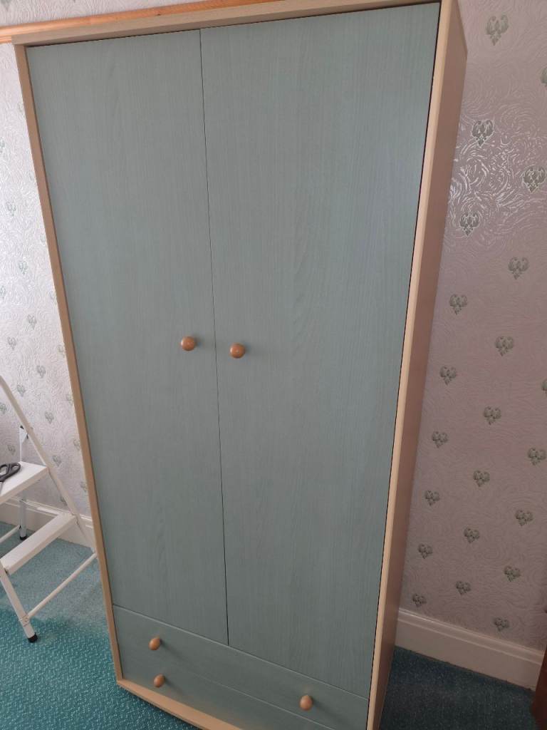 Wardrobe 2 doors 2 drawers 