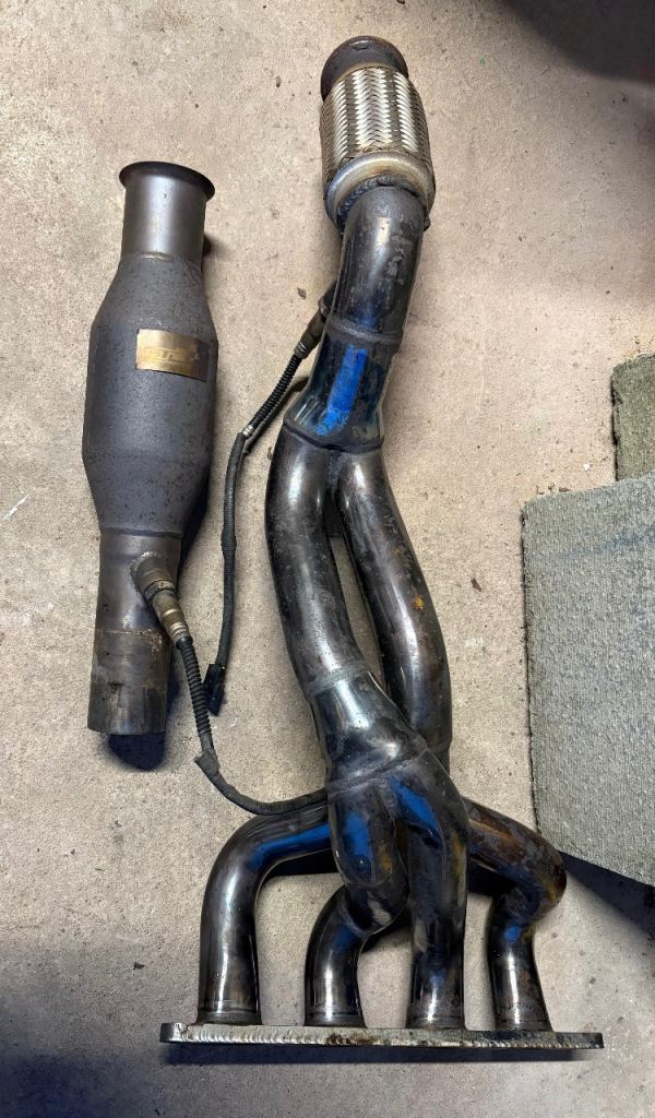 Clio 197/200 Gravity exhaust manifold and sports CAT