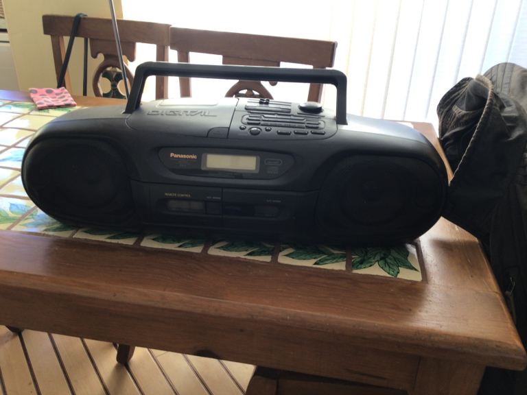 Panasonic portable HI FI MODEL RX-DT55