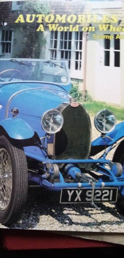 Vintage  stamps of antique cars