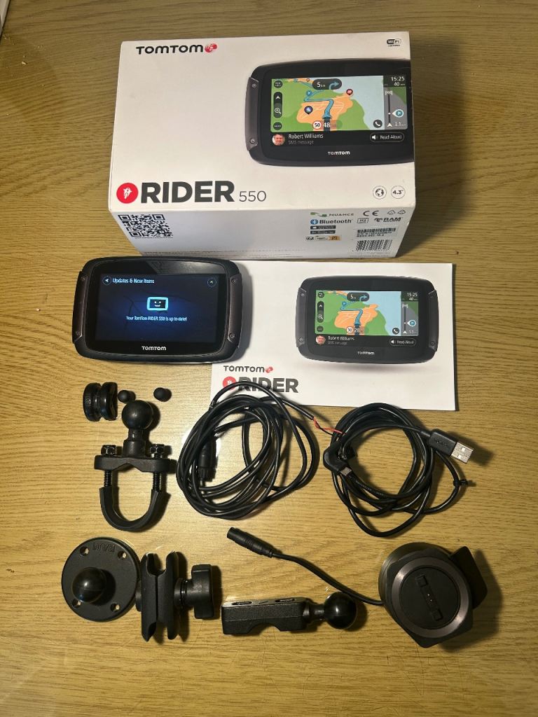 Tom Tom Rider 550 satnav 