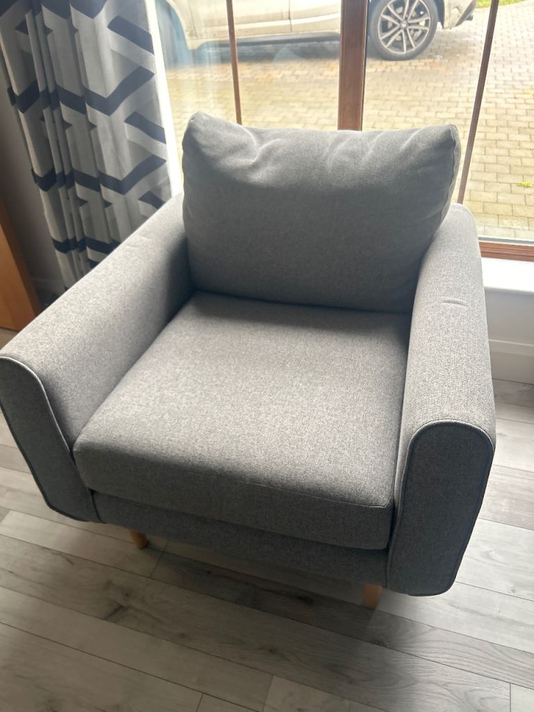 Grey Armchair 