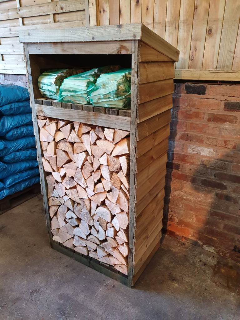image for HEAVY DUTY TIMBER GARDEN LOG STORE SHED £125 FRODSHAM
