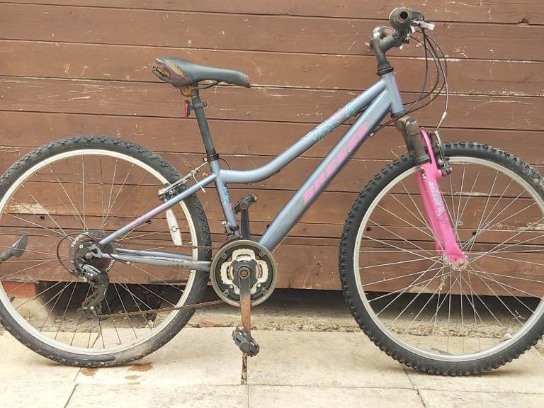 Breeze  unisex mountain bike. 26" wheels. Cheap working bike to get around  Hayes