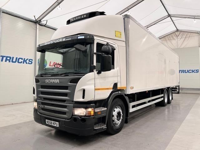 Scania P270 6x2 10 Tyre Rear Lift Fridge Box Manual