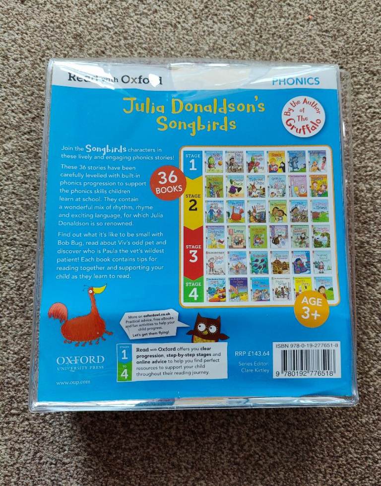 Julia Donaldson Oxford reading books