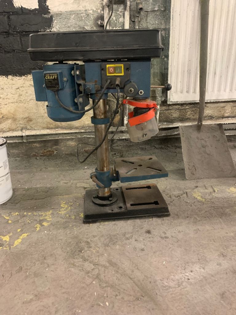 POWER CRAFT Belt Drive Pillar Drill – Good Working Order