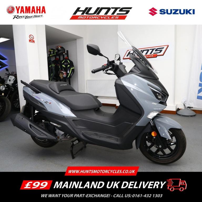 2023, '23 Sym Joymax Z+ 300. A2 Legal Commuter Scooter. JUST 603 MILES. £3,195