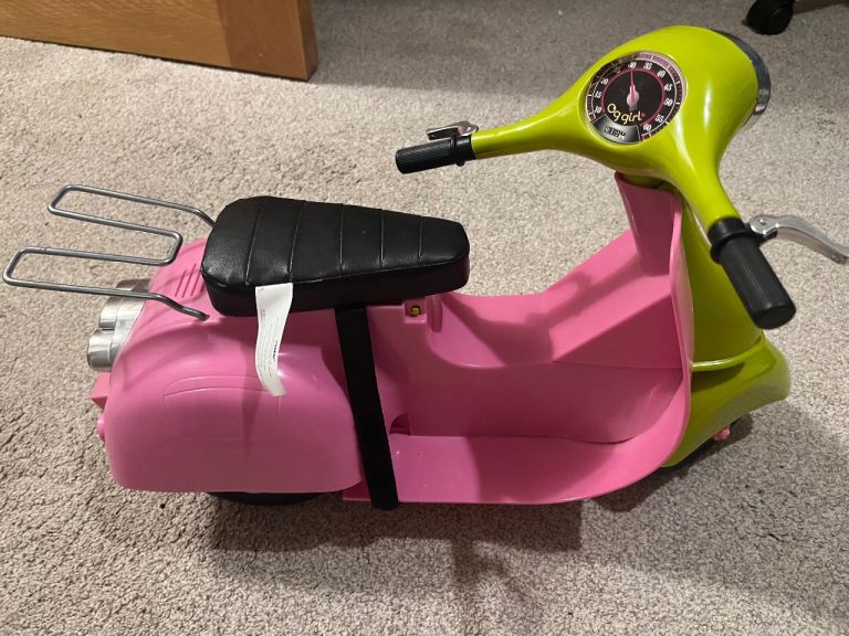 Our generation scooter and helmet