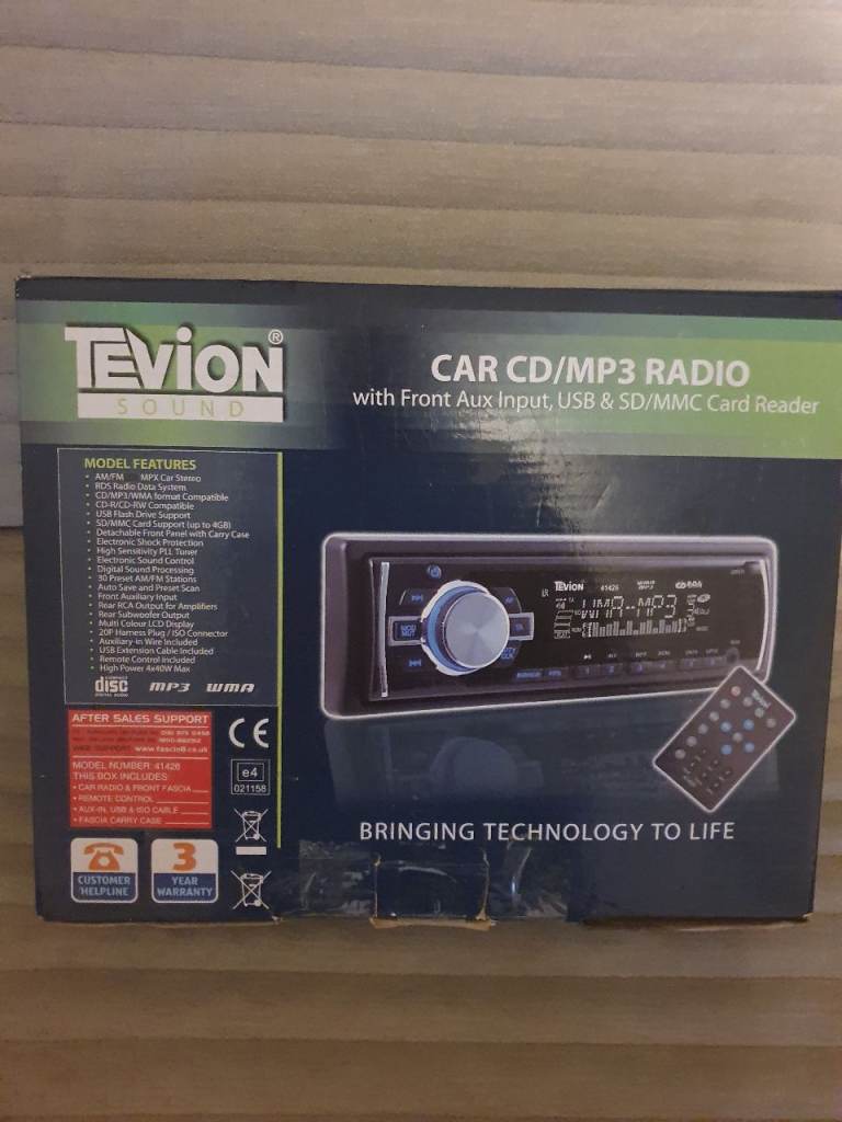 Tevion  car radio/cd player