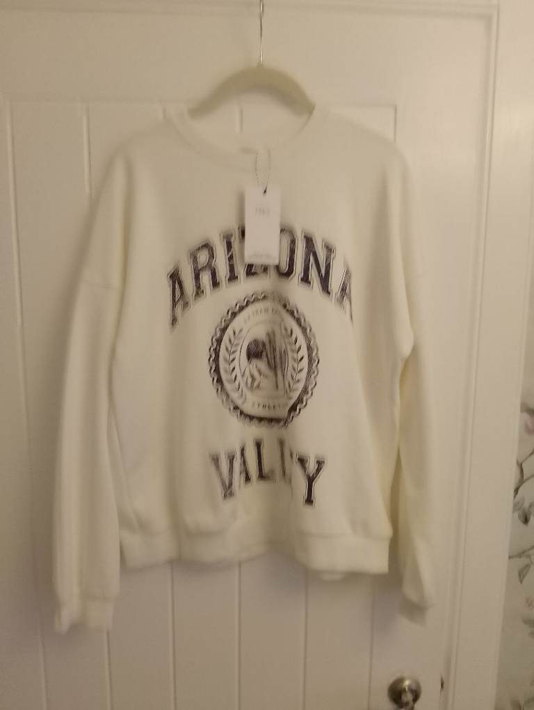 NEW M&S SWEATSHIRT-AGE 15