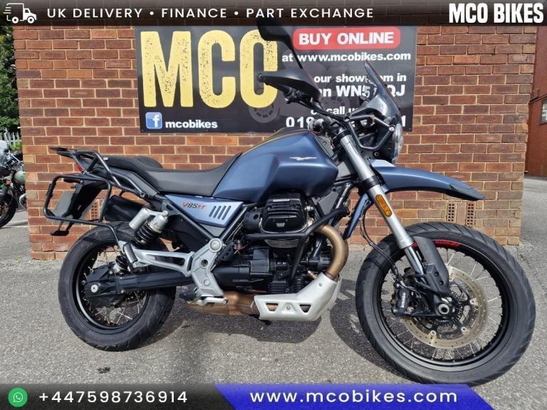 Moto Guzzi V85 TT 20reg 2870miles VGC 3pt luggage