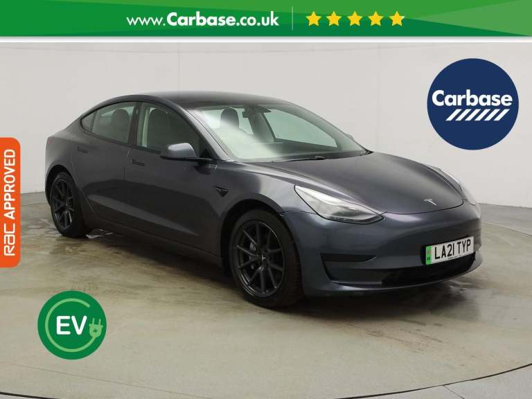 2021 Tesla Model 3 Standard Range Plus Saloon 4dr Electric Auto RWD (241 bhp) Saloon ELECTRIC Aut...