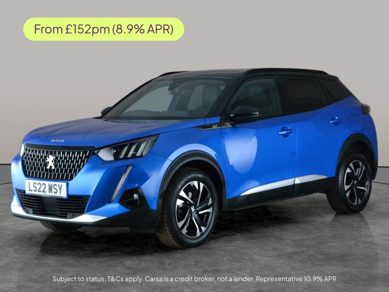 2022 Peugeot 2008 1.2 PureTech 130 GT 5dr HATCHBACK PETROL Manual